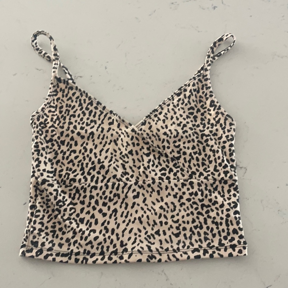 Cheetah SHEIN top, brand new never worn!